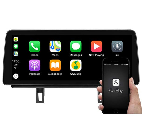 12.3'' Android 13 BMW 1er E81 E82 E87 E88 CIC GPS screen Carplay Android Auto