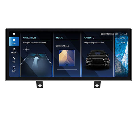 12.3'' Ultra Android 13 GPS for BMW X5 X6 F15 F16 (14-18) CarPlay+Android Auto