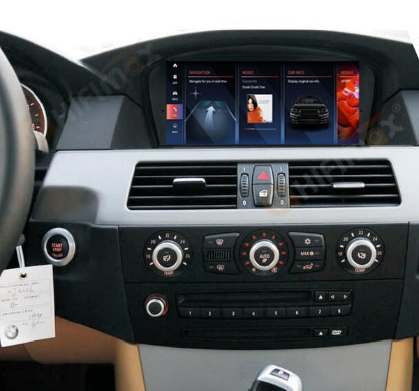 8.8'' BMW E60 E61 E63 E64 M5 E90 E91 E92 CIC Android 13 Navigation GPS Screen