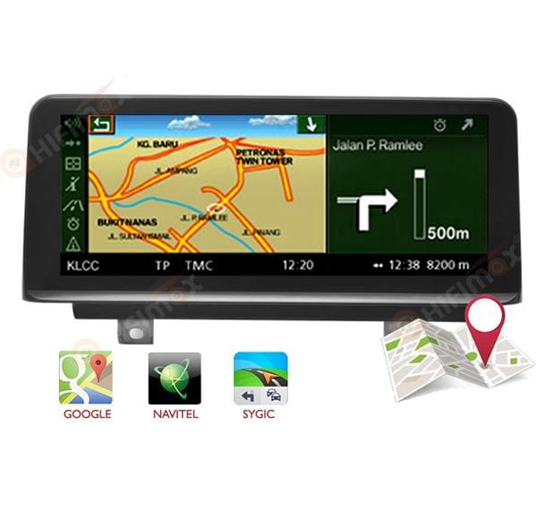 Aftermarket BMW F22 F45 MPV Navigation gps support google map, waze,navitel,igo map etc