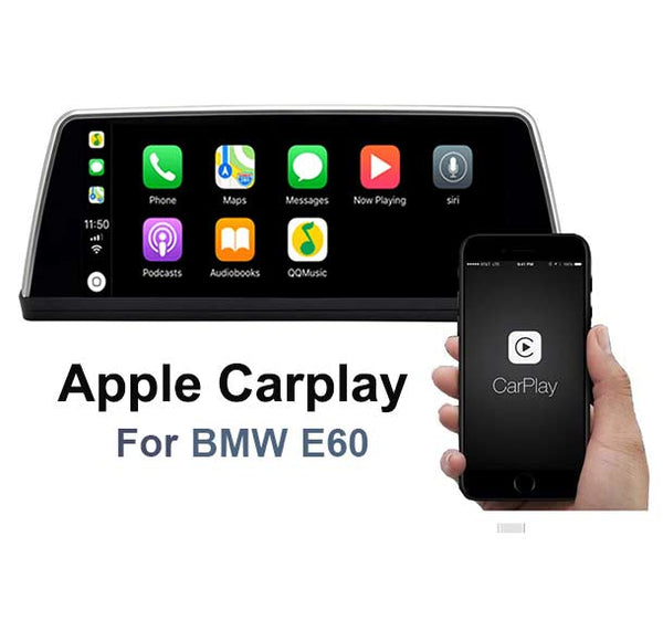 Autoradio GPS tactile Bluetooth Android & Apple Carplay BMW Série 5 M5, E60,E63,  E64 ,Série 3 E90 et Serie 7 E65, E66 + CAM