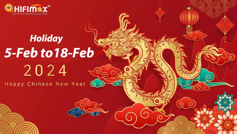 2024 Chinese New Year holiday (Spring Festival)