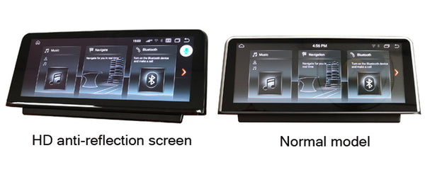 Anti-reflection screen is available for android BMW Navigation system