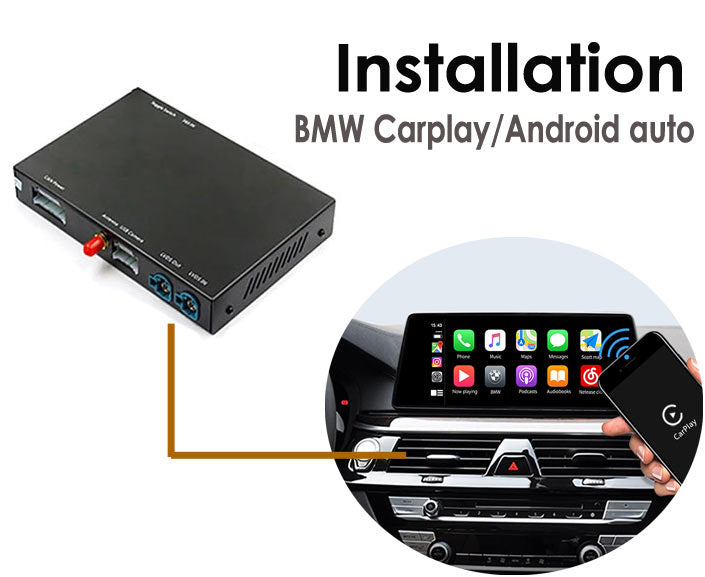 BMW X5 F15 13-18 Wireless CarPlay & Android Auto Interface - Seven