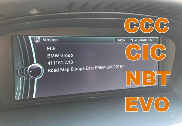 How to check BMW iDrive version: BMW CCC CIC NBT or EVO?