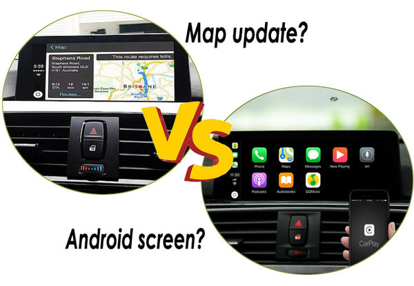 BMW Map Update Alternative - Replaced with BMW Android Screen!