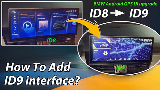 How to add the ID9 interface to BMW Android GPS screen?