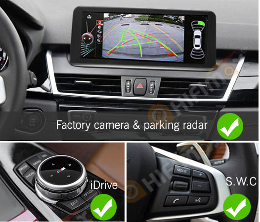 OEM Android Navigation support ALL BMW factory functions- Radio IDrive S.W.C