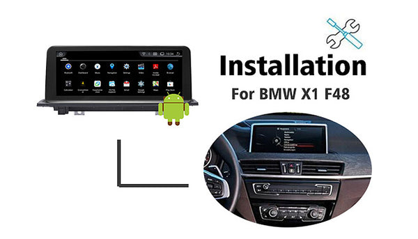 Installation for BMW X1 F48 Navigation GPS head unit