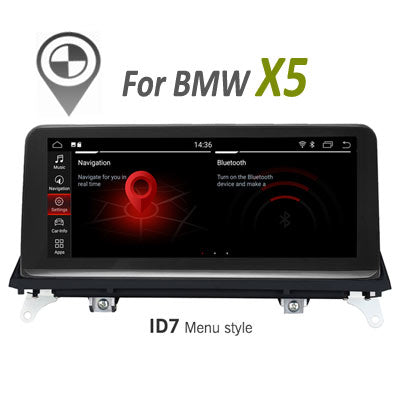 bmw x5 navigation android screen