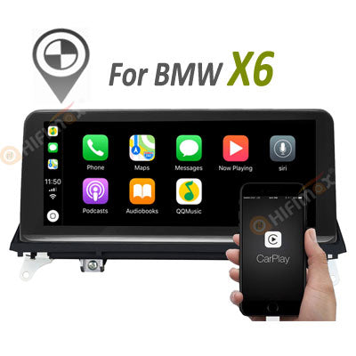 android bmw x6 sat navi system