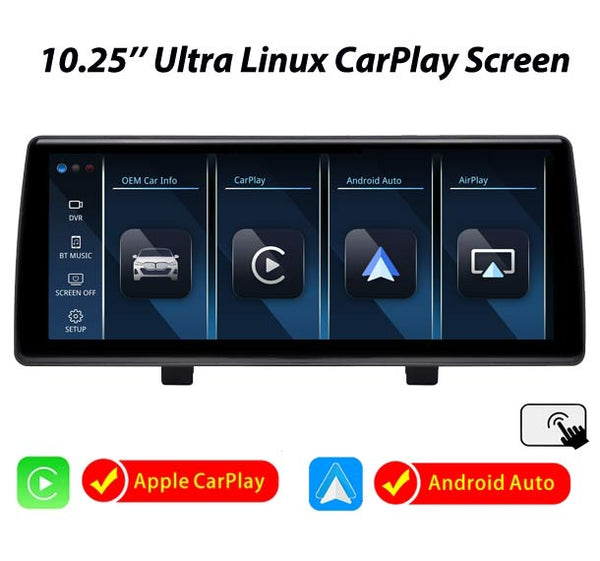 10.25'' Ultra BMW i3 I01 (2014-2017) NBT Linux Screen Wireless CarPlay Android Auto
