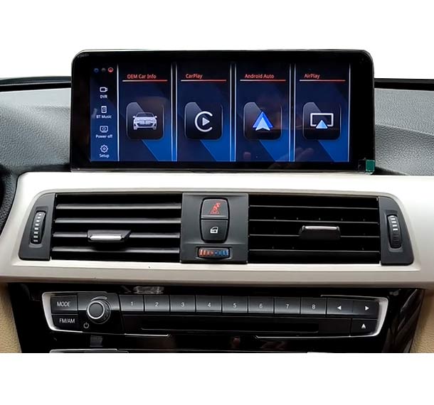10.25'' BMW 3/4er F30~F36 2013-2016 Linux CarPlay Android Auto