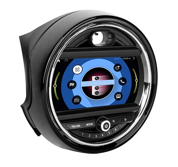 9'' MINI Cooper F55/F56/F57 2014-2022 Android 12 GPS Navigation Radio CarPlay
