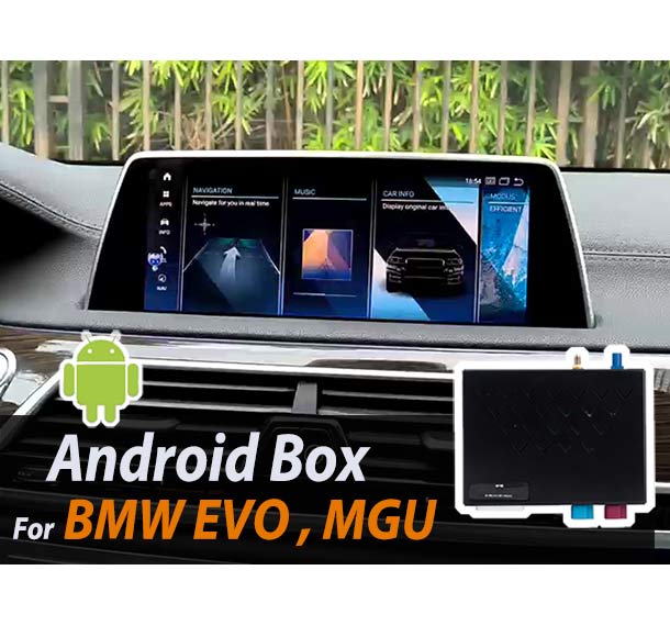 BMW EVO MGU Android 13 MMI Box 8GB+128GB CarPlay Android Auto Netflix