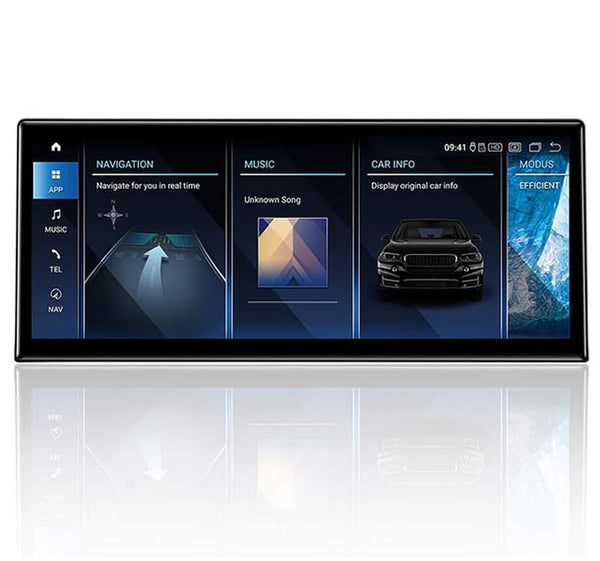 12.3'' Ultra Android 14 GPS for BMW 1/2er F20(2018-2019) EVO CarPlay Android Auto