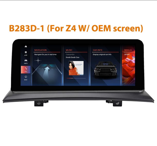 10.25'' BMW Z4 E85 E86 2002-2009 Android 13 GPS screen CarPlay Android Auto