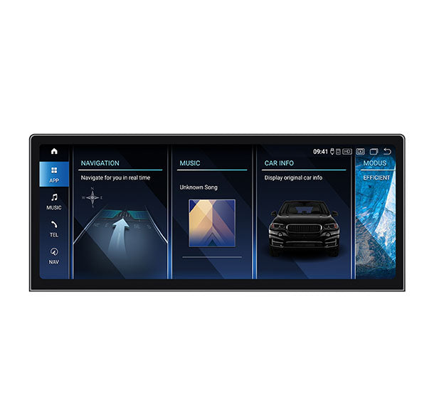 12.3'' Ultra Android 13 GPS for BMW 5er E60~E64 2005-2010 CCC CIC CarPlay