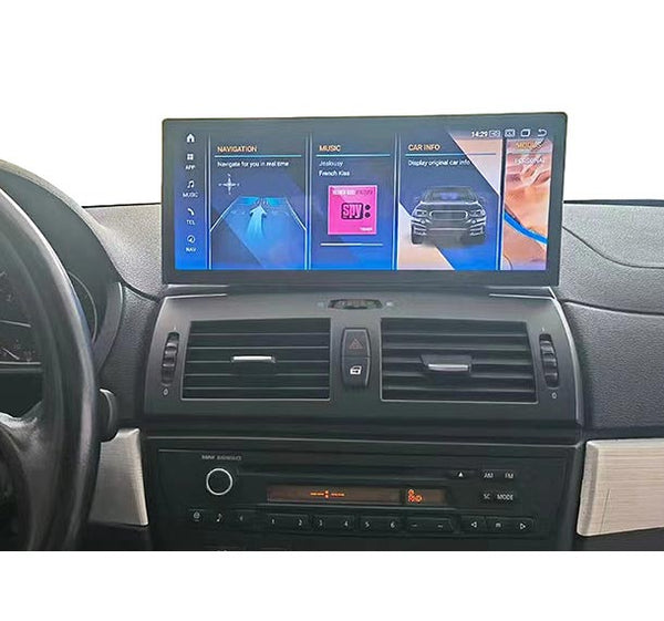 12.3'' Ultra-thin Android 13 GPS for BMW X3 E83 2004-2009 CarPlay Android Auto