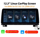 12.3'' BMW 7er F01 F02 2009-2016 Linux Apple CarPlay Android Auto screen