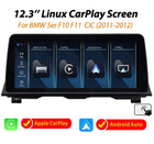 12.3'' BMW 5 Series F10 F11 2011 -2016 Linux wireless CarPlay Android Auto screen