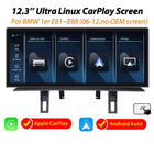 12.3'' Ultra CarPlay Android Auto Linux screen for BMW 1er E87 E81 E82 E88 (06-12)