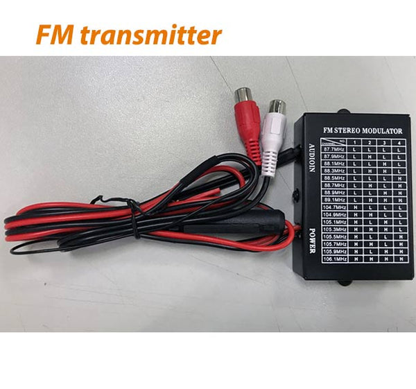 FM transmitter box for the car without AUX-IN – Hifimax BMW Navigation