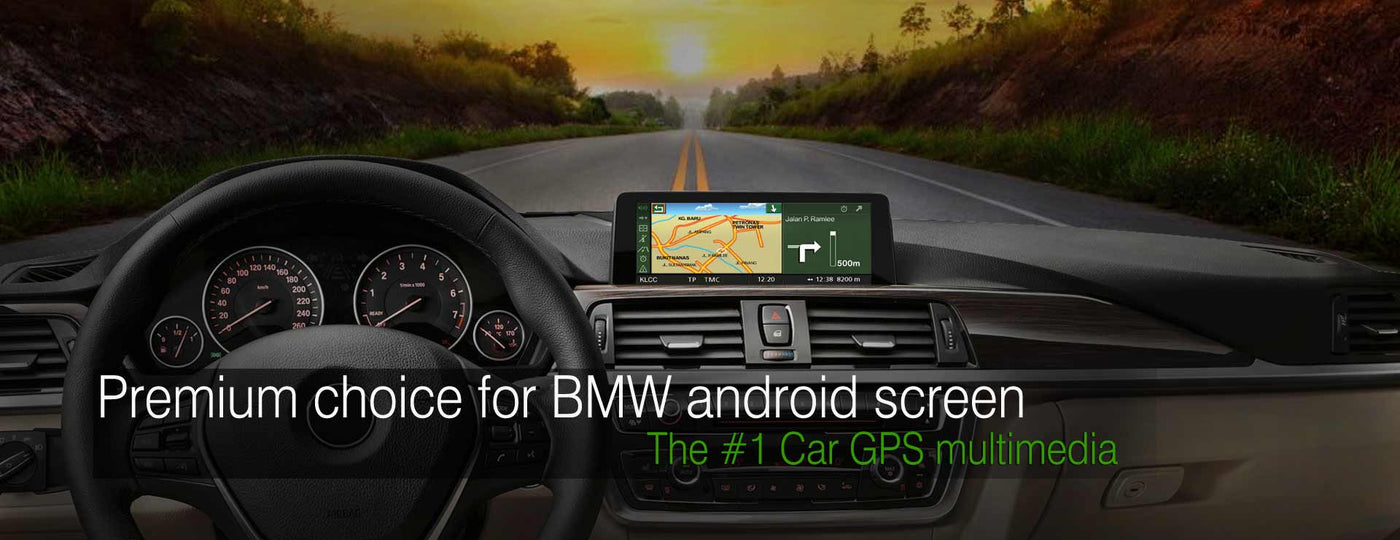 HIFIMAX BMW android navigation screen banner