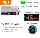 BMW 1~7 series X1 X3 X4 X5 X6 Z4 Wireless Apple CarPlay Android Auto interface!