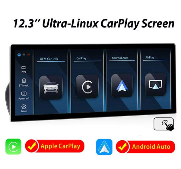 bmw グランツアラー　linux Android auto airplay 10.25 inch New BMW Linux CarPlay Android Auto Touch screen for BMW