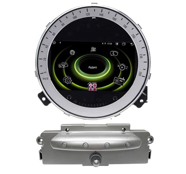 Android 10.0 Stereo DVD 64G ROM Autoradio GPS Navigation Radio for BMW Mini  Cooper R56 2006-2013