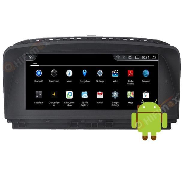 Android BMW 7 series Navigation can install multi apps