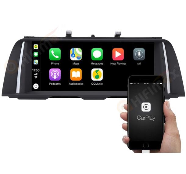 bmw f10 navigation support carplay & android auto