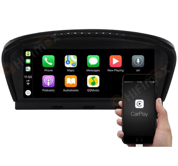 bmw e60 navigation support carplay android auto