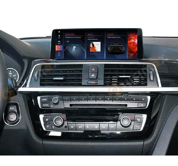 10.25'' Android 12 GPS Navigation for BMW F30 F31 F34 F35 F32 F33 F36 iDrive Carplay
