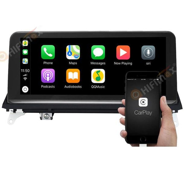 bmw x5 x6 android navigation gps support carplay android auto