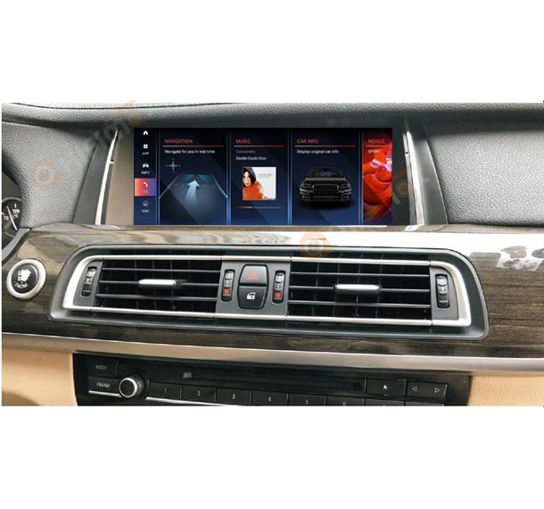 10.25'' BMW 7 series Navigation Android 11 GPS for BMW 7 F01 F02 NBT Carplay
