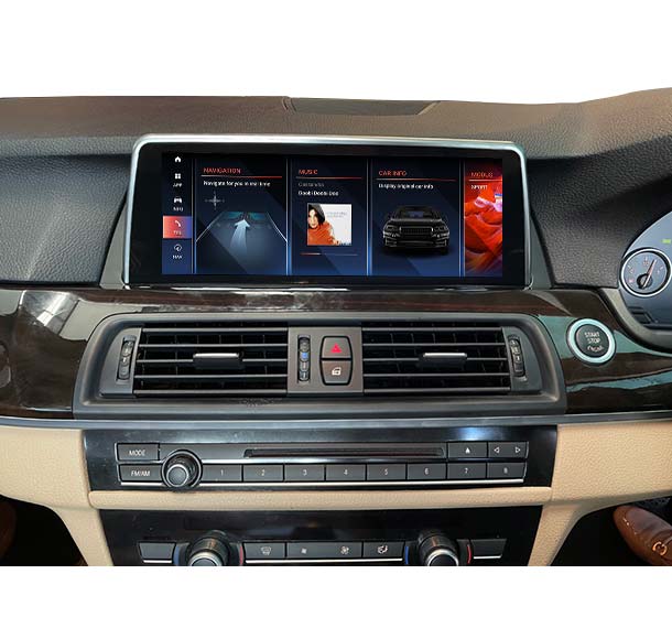 10.25'' Android 11 Navigation for BMW 5 F10 F11 F18 (2010-2016) CIC NBT Carplay