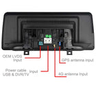 bmw 2 f45 mpv android gps screen back view