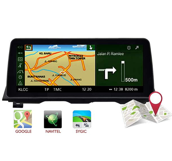 12.3 inch BMW 5 F10 F11 Android 13 navigation GPS screen support Carplay
